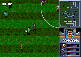 AWS Pro Moves Soccer (USA) In game screenshot